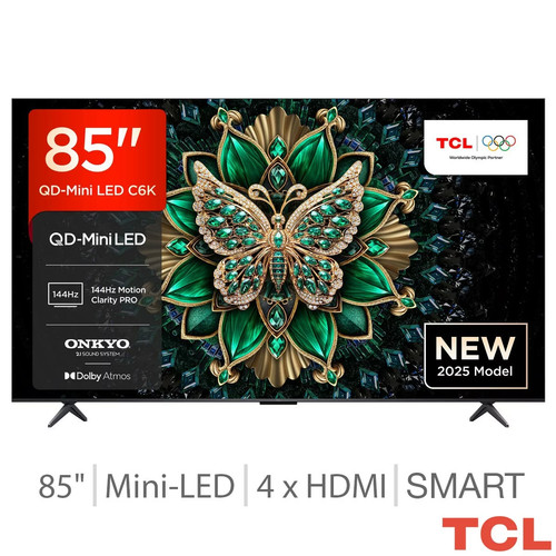 Tcl 85c6k inch mini led - tcl,