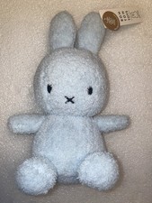 LIGHT BLUE MIFFY SOFT TOY IN SOFT TERRY FABRIC- 23CM **NEW**