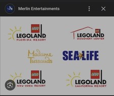 4 Code x Theme parks - Alton Tower, Chessington, Lego Land, Thorpe Park  Ecode