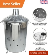 Durable 90L Galvanised Metal