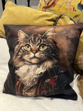 Funky Cat  Cushion Ideal For