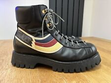 Gucci Mens Military Style Boots Size 10