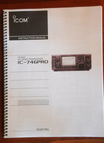 Icom 746 manual coil - icom,