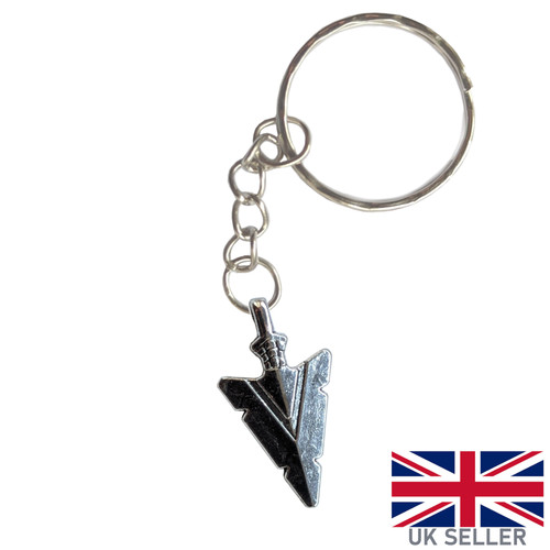 Spear head keyring native - head,