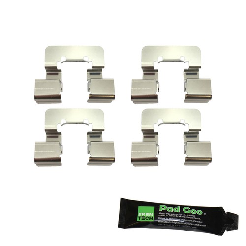 Rear brake pad fitting - fitting, kit