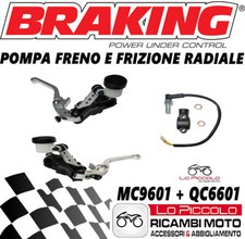 Ducati Panigale 1299 MC9601 + QC6601 Radial Brake and Clutch Pump Braking
