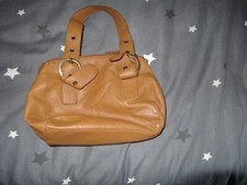 Faith ladies Brown Leather handbag