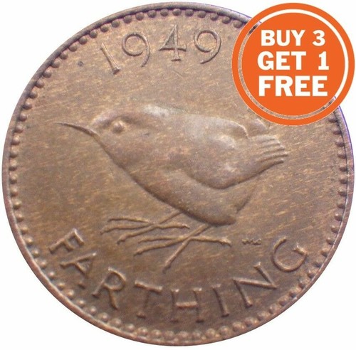 Farthing george coin choice - george, vi