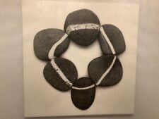 canvas wall art pebbles