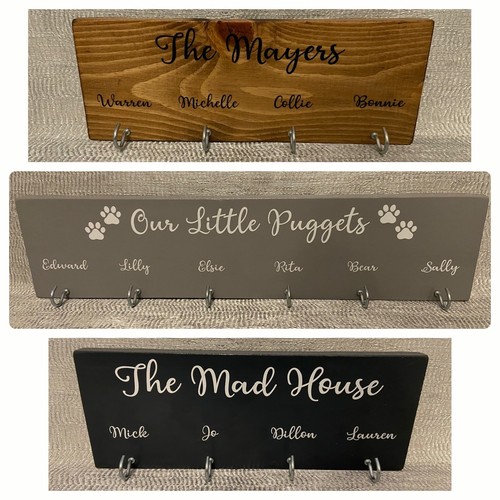 Personalised key holder hanger - personalised,