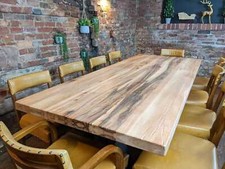Solid oak dining