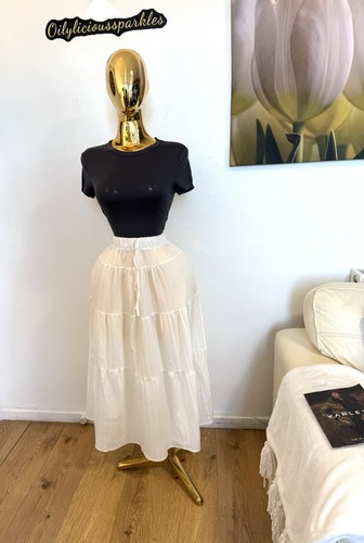 Pieces boho tiered - , maxi