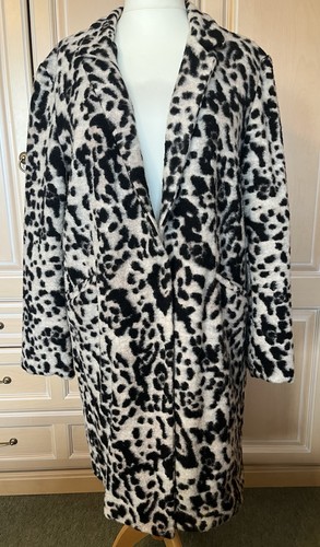 Faux fur leopard print - faux, coat