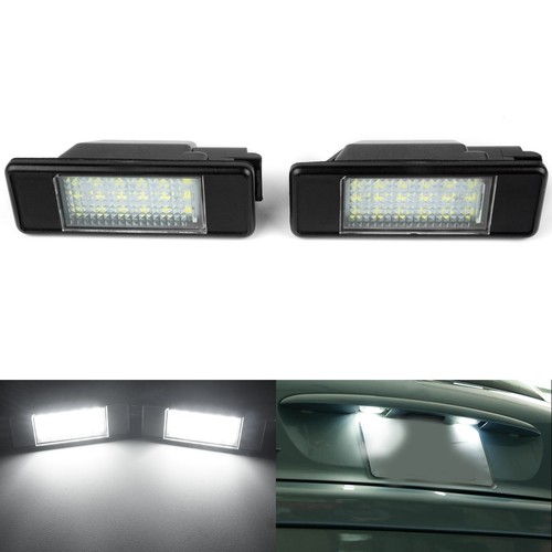 2pcs led licence - number, plate