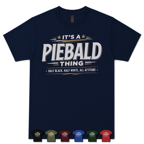 Its piebald thing half black - thing,