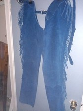 Blue Suede Western Full Chaps