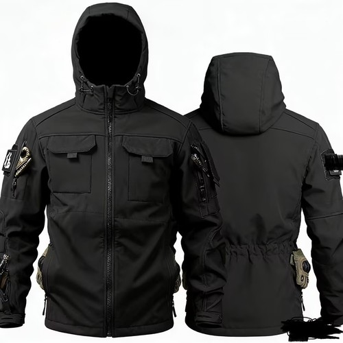 Mens tactical softshell jacket - mens,