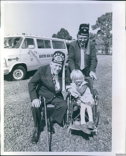1982 easter seals donation - seals,