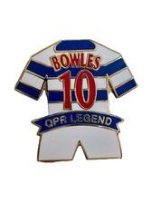 Queens Park Rangers QPR Stan Bowles #10 Legend Pin Badge – Retro Football Shirt