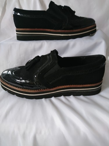 Dune london black patent - dune,