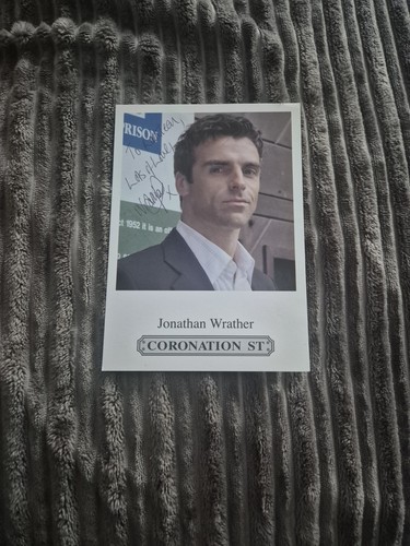 Coronation street signed - signed, photo