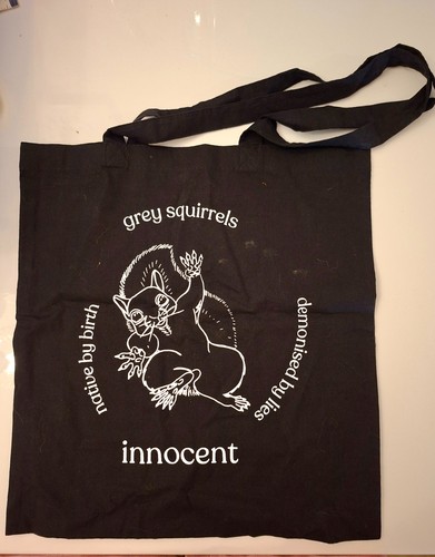 Grey squirrels shopper bag - squirrels,