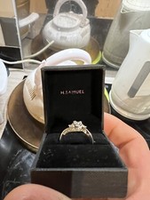 h samuel white gold diamond