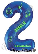 COCOMELON CARTOON Girls Boys BIRTHDAY Personalised DECAL SET for BALLOON AGE 