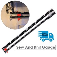 Metal Sewing Knitting Gauge