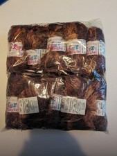 500G SIRDAR FUNKY FUR MAGIC – 617 AUTUMN LEAVES brown – WOOL YARN 4mm DK eyelash