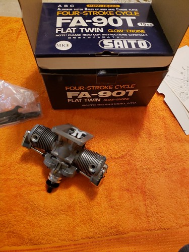 Saito engine fa 90t - engine,