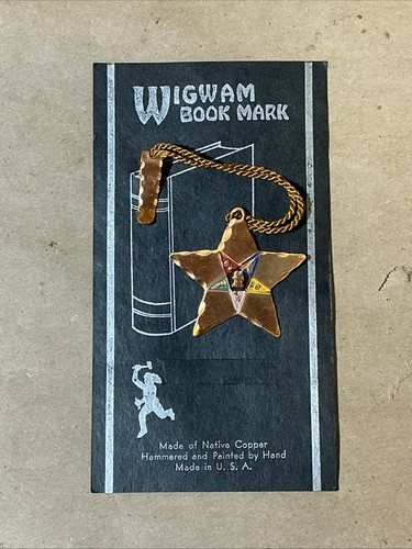 Vintage masonic wigwam copper - masonic,
