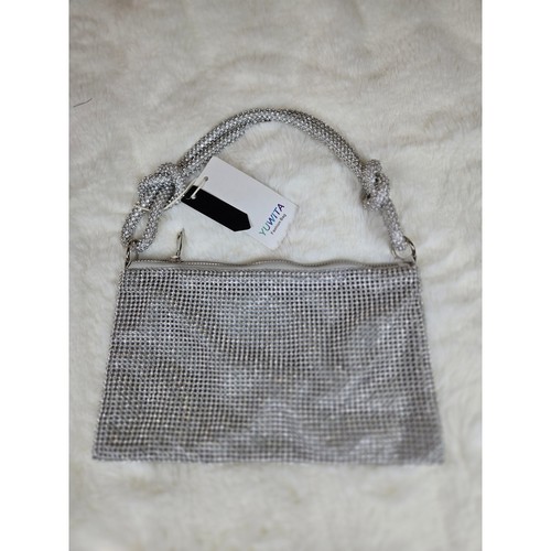 Yuwita silver rhinestone - yuwita, mesh