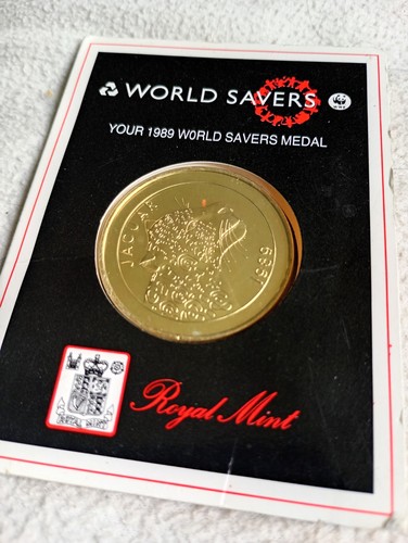 Royal mint 1989 jaguar world - mint,