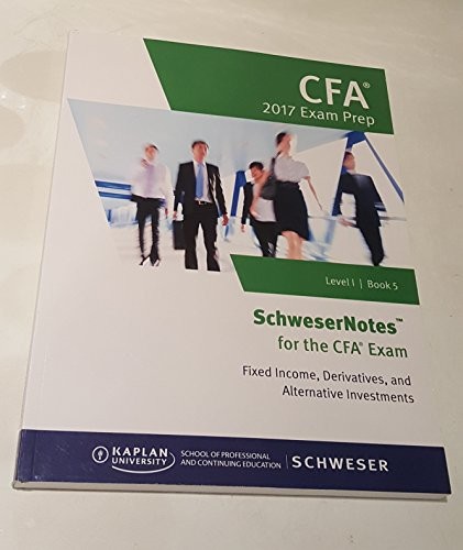 Schwesernotes cfa exam prep - exam,