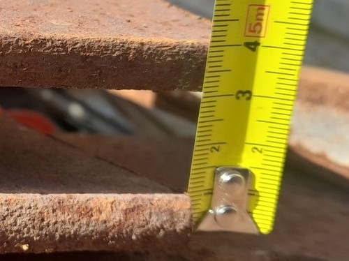 Mild steel plate 10mm - thick, x