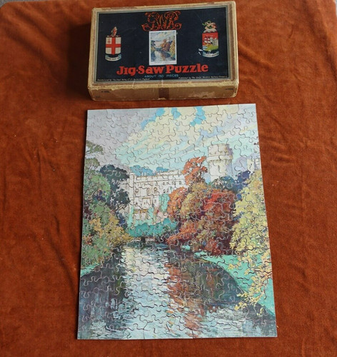 Chad valley wood jigsaw puzzle - chad,