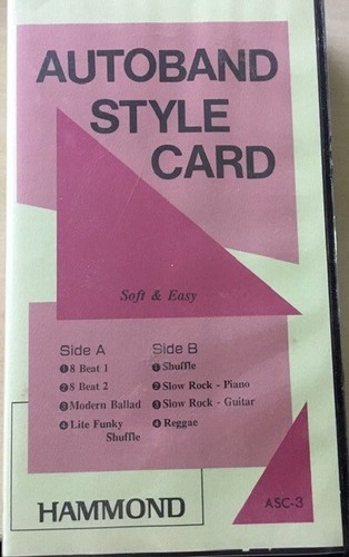 Hammond organ autoband style - hammond,