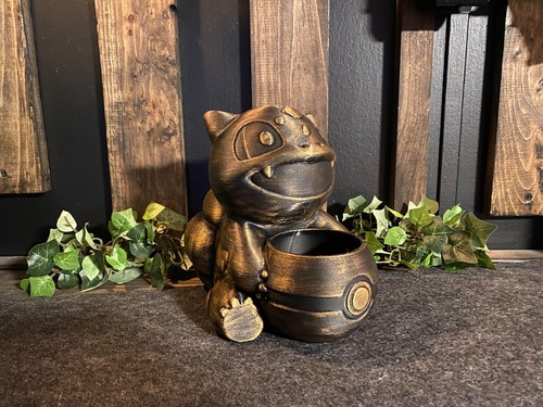 Bulbasaur vintage style flower - bulbasaur,