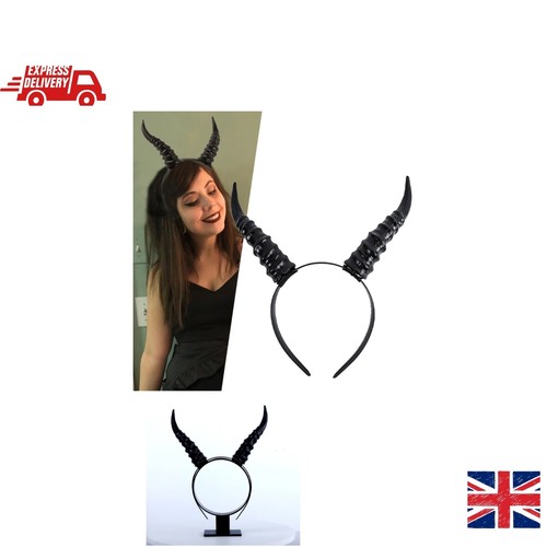 Costume headband black devil - headband,