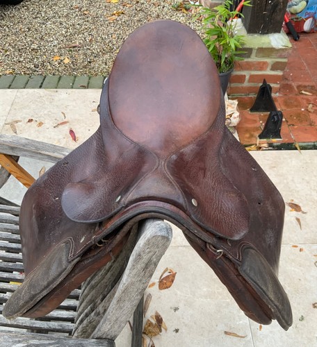 Falcon leather saddle - falcon,