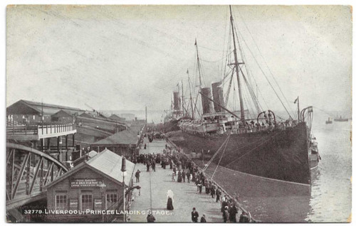 Real photo postcard liverpool - real,
