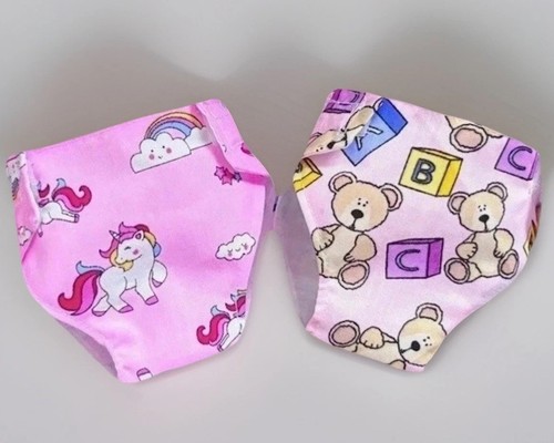 New dolls nappies - 2, pants