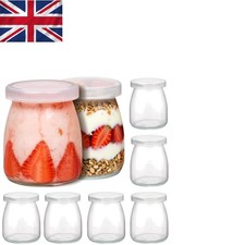 8-Pack BPA-Free Reusable Glass