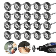 20xRotary Steel Wire Brass