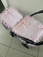 Dolls Pink Small Pram Set