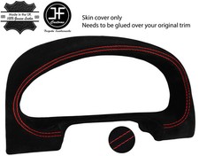 RED STITCH SPEEDO GAUGE HOOD