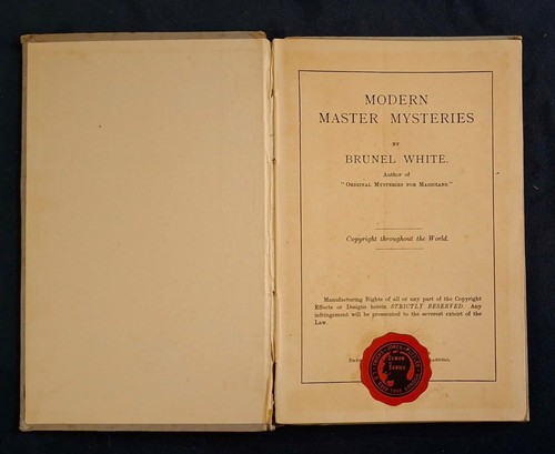 Modern master mysteries brunel - master,