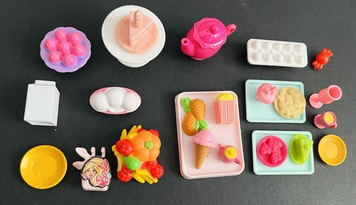 Barbie accessories food bundle - accessories,