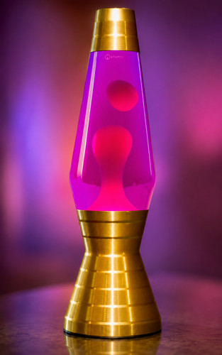 Mathmos gold astro lava lamp - mathmos,